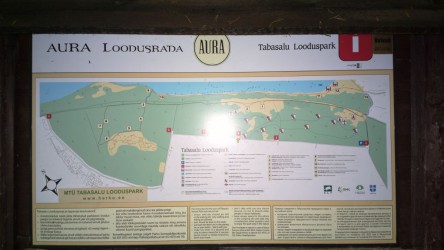 карта парка rannamõisa
